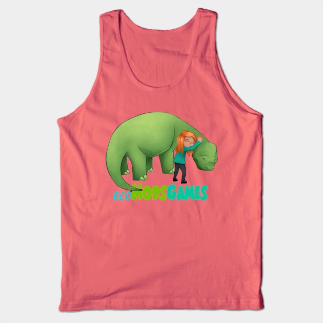 Hug A Friend! - Bronto With Girl Edition - With Extra Love Tank Top by eco